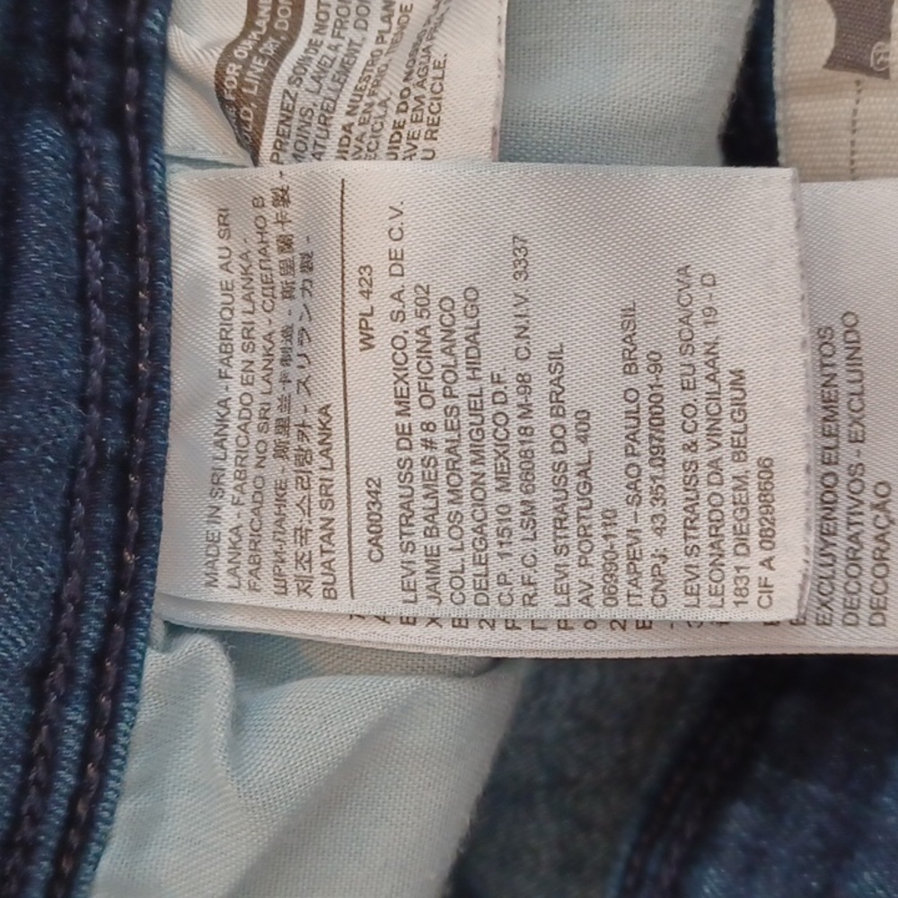 Levis Perfectly Shaping 512 Bootcut Sz.20W. L.28".W.39".R.10.5". Stretch! - Picture 6 of 10